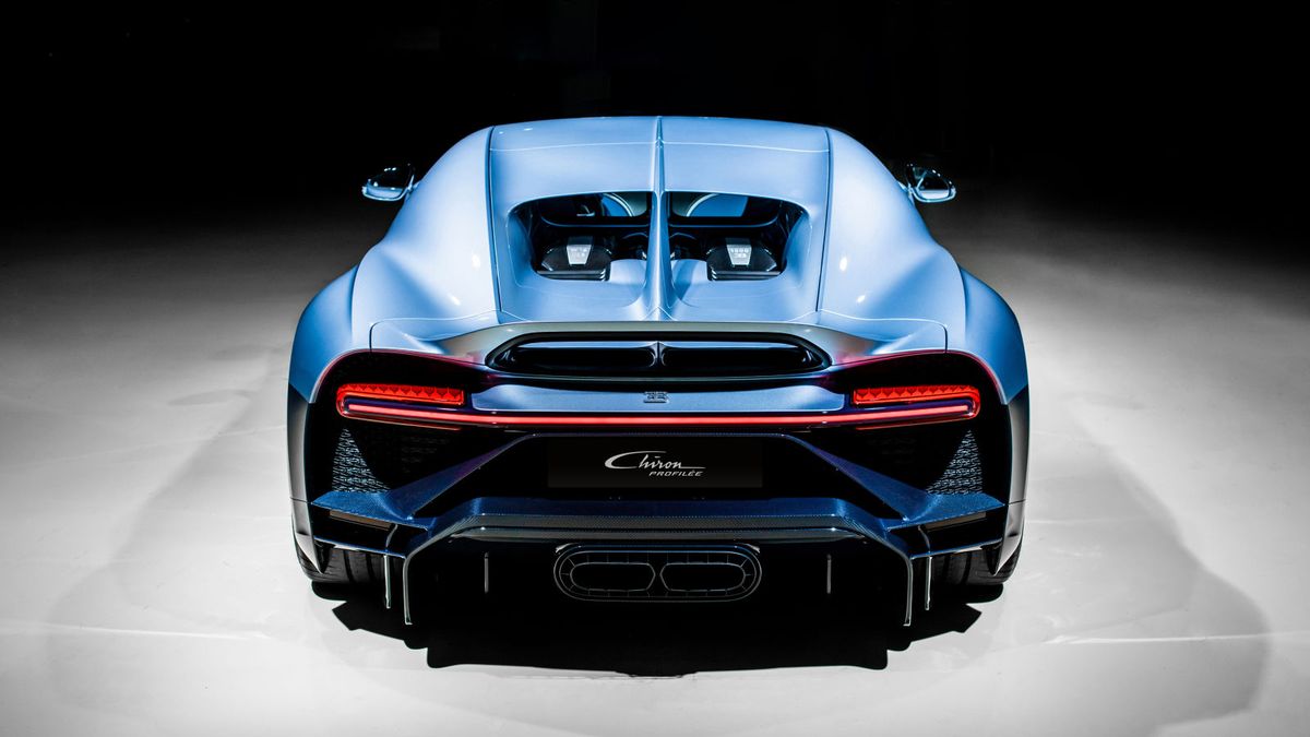 Bugatti ukázalo jedinečný Chiron Profilée, má jeden z posledních šestnáctiválců